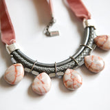 Statement Marble Necklace